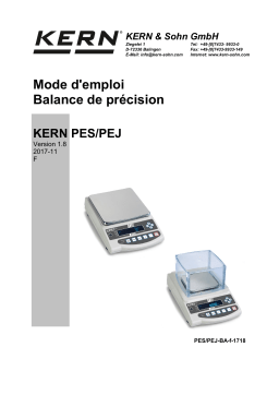 KERN PES 620-3M Mode d'emploi