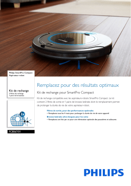 Philips FC8067/01 SmartPro Compact Aspirateur-robot Manuel utilisateur