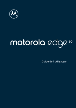 Motorola Edge 30 Mode d'emploi