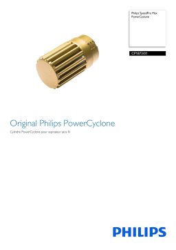 Philips CP1873/01 SpeedPro Max PowerCyclone Manuel utilisateur