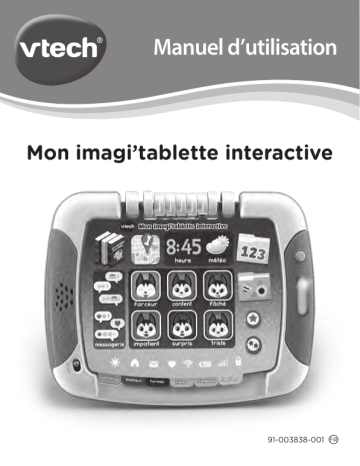 VTech imagi Tablette Interactive Mode d'emploi | Fixfr