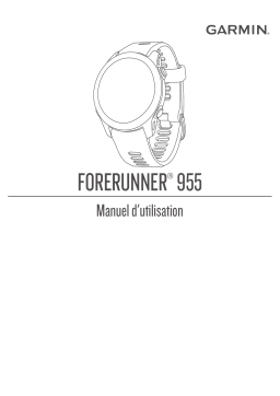 Garmin Forerunner 955 Mode d'emploi