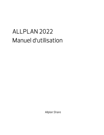 Allplan 2022 Mode d'emploi | Fixfr