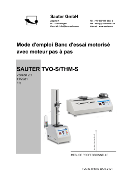 KERN TVO 500N500S Mode d'emploi