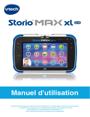 VTech Storio MAX XL 2.0 Mode d'emploi | Fixfr