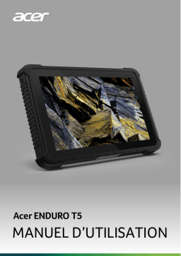 Acer Enduro T5 Mode d'emploi