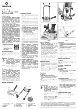 TOOLCRAFT TO-6761520 BOS-230 Drill stand Operating height Manuel du propriétaire