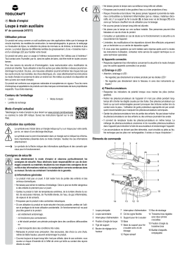 TOOLCRAFT TO-7427316 LED illuminated magnifier Magnification: 1.75 x, 4 x Manuel du propriétaire