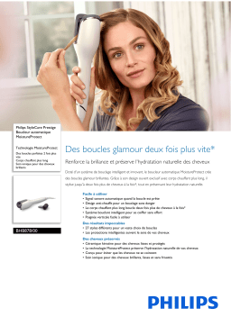 Philips BHB878/00 StyleCare Prestige Boucleur automatique MoistureProtect Manuel utilisateur