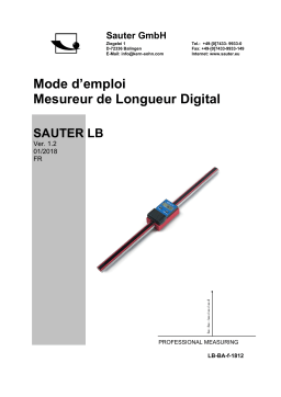 KERN LB 500-2 Mode d'emploi