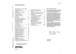 STIHL MS 640 Manuel utilisateur