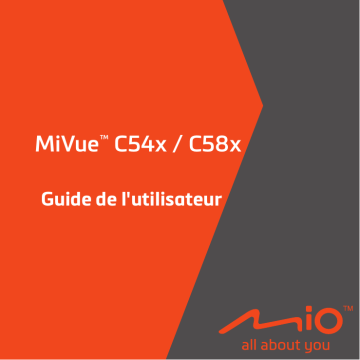 MiVue C580 | Mio MiVue C588T Mode d'emploi | Fixfr