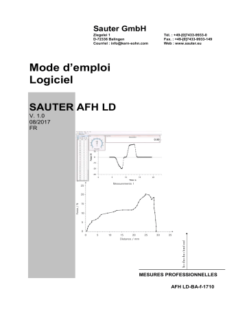 LD 500 | LD 300 | LD 700 | KERN LD Mode d'emploi | Fixfr