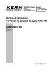 KERN KEX-TM Notice d'utilisation : AI Chat &amp; PDF