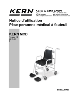 KERN MCD 300K-1 Mode d'emploi