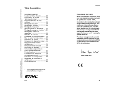 STIHL KW Manuel utilisateur