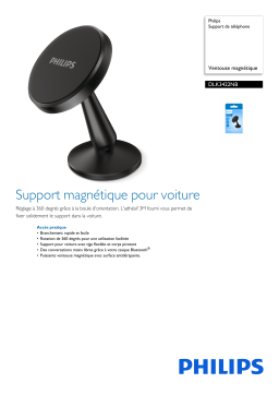 Philips DLK3422NB/00 Support de téléphone Manuel utilisateur