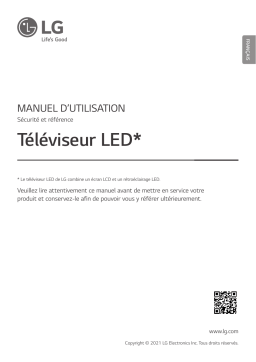 LG 55UP7500 TV LED UHD 4K 55 pouces Manuel utilisateur