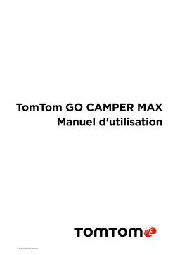 TomTom GO CAMPER MAX Mode d'emploi