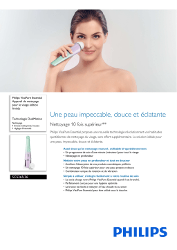 Philips SC5265/36 VisaPure Essential Appareil de nettoyage pour le visage édition limitée Manuel utilisateur