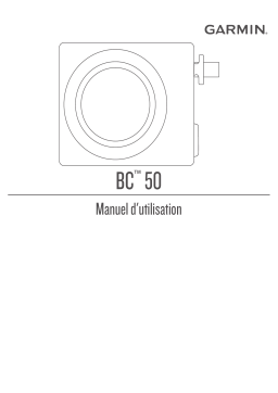 Garmin BC 50 Mode d'emploi