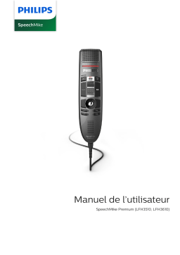 Philips SpeechMike LFH 3610 Manuel utilisateur