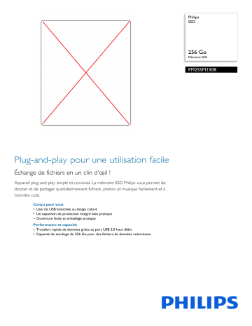 Philips FM25SM130B/00 SSD Manuel utilisateur | Fixfr