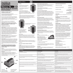 Franklin Sensors T6 Manuel utilisateur