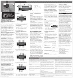 Franklin Sensors 710 Manuel utilisateur