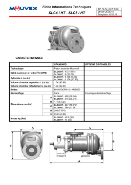 Mouvex SLC4iHT SLC8iHT Manuel utilisateur