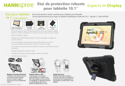 Hannspree Rugged-Tablet-Protection-Case-10.1 Manuel utilisateur