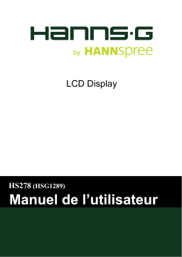 Hannspree HS 278 UPB Manuel utilisateur