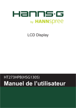 Hannspree HT 273 HPB 27″ Touch Monitor Manuel utilisateur