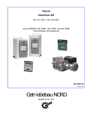 NORD Drivesystems NORDAC PRO - SK 500E - Frequency Inverter Manuel utilisateur | Fixfr
