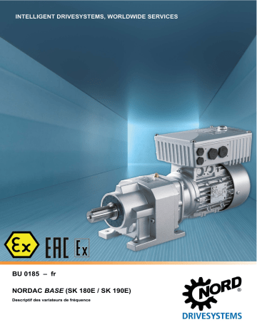 NORD Drivesystems NORDAC BASE - SK 180E - Frequency Inverter Mode d'emploi | Fixfr