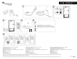 Inovonics EE1236D Double-Button Three Condition Pendant Guide d'installation