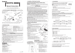 Hakko FX-888D Manuel utilisateur