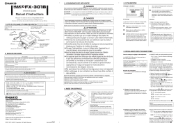 Hakko FX-301B Manuel utilisateur