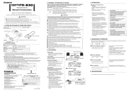 Hakko FR-830 Manuel utilisateur