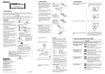Hakko FM-2024 Manuel utilisateur | Fixfr