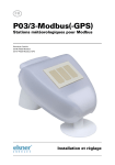 elsner elektronik P03/3-Modbus Manuel utilisateur