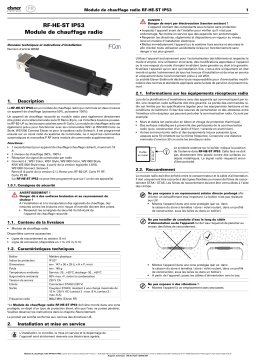 elsner elektronik RF-HE-ST IP53 Manuel utilisateur