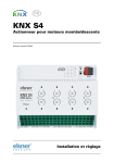 elsner elektronik KNX S4 Manuel utilisateur