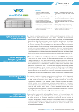 Promise Technology R3600iS/R3600iD Fiche technique