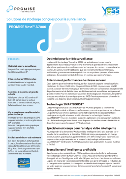 Promise Technology A7800 Fiche technique