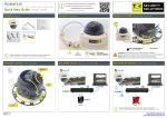 Siqura FD2002F2-EI Network fixed dome Guide de d&eacute;marrage rapide