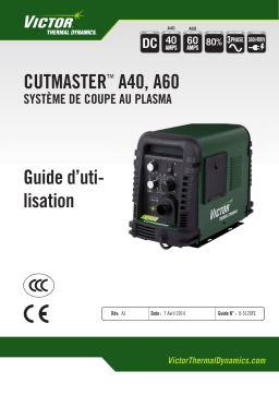 Thermal Dynamics A40 & A60 Mode d'emploi