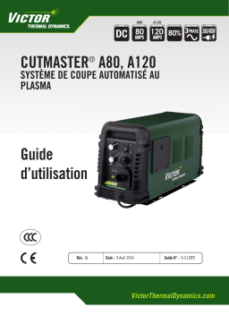 Thermal Dynamics A80 & A120 Mode d'emploi