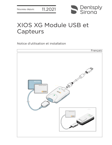 Dentsply Sirona Xios XG Supreme USB / Select USB Mode d'emploi | Fixfr