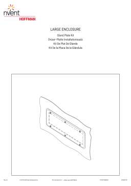 nvent 12 Gauge Gland Plate Manuel utilisateur